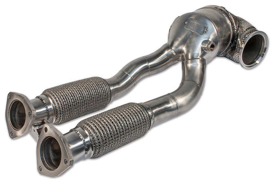 HJS ECE Downpipe 3" für Audi RS3 8V und Audi TT RS 8J - 90 81 1170