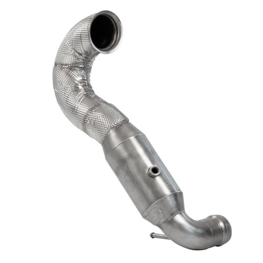 HJS ECE Downpipe 3,5" für Mercedes A45 und CLA45 AMG - 90 81 7000