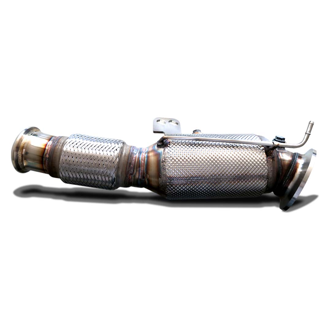 HJS ECE Downpipe 3“ für BMW M240i, M340i, M440i und Toyota Supra - 90 82 2050