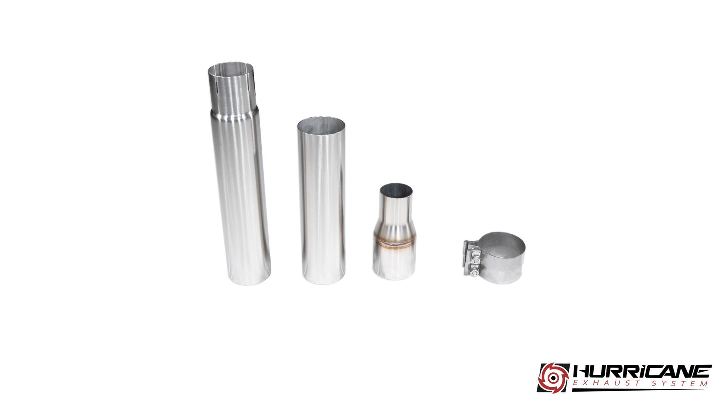 Hurricane Downpipe 3,5“ für Golf 7 GTI, Cupra FWD, Octavia RS - 90 95 1115