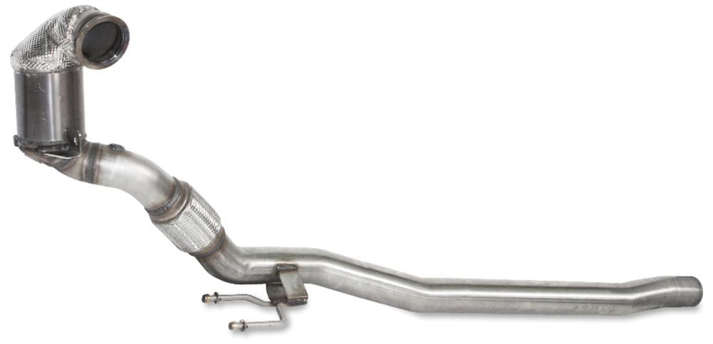 HJS ECE Downpipe 3“ für VW Golf 7R, Audi S3 8V, Seat Leon Cupra - 90 95 1135