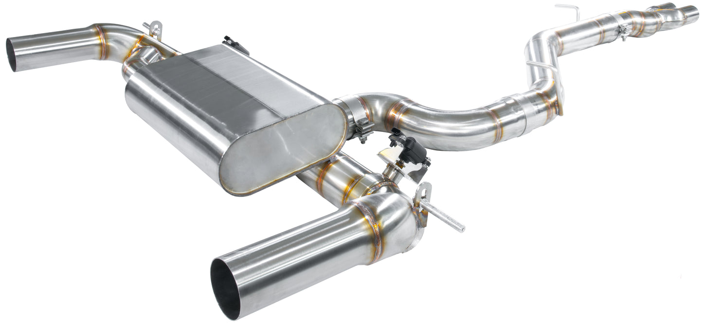 Hurricane 3.5" Abgasanlage für Audi RS3 8Y 400PS FL Sportback