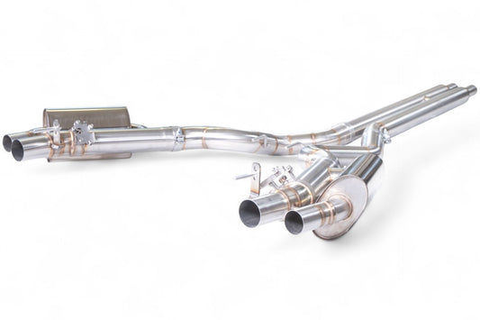 Hurricane 3.5" Abgasanlage für Ford Mustang Cabrio 5.0 Gen. 6 FL Mach 1