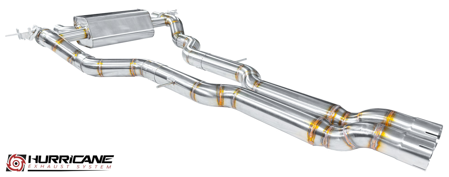Hurricane 3.5" Abgasanlage für BMW M3 G80 480PS