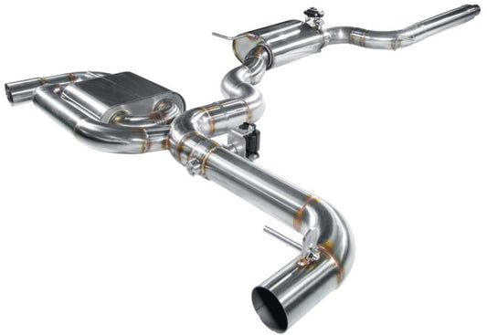 Hurricane 3.5"  Abgasanlage für VW Scirocco III / R 2.0 TSI 265-280PS V3