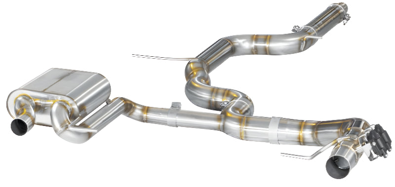 Hurricane 3.5" Abgasanlage für Seat Leon Cupra ST 300 FWD 5F V2 Doppelauspuffoptik